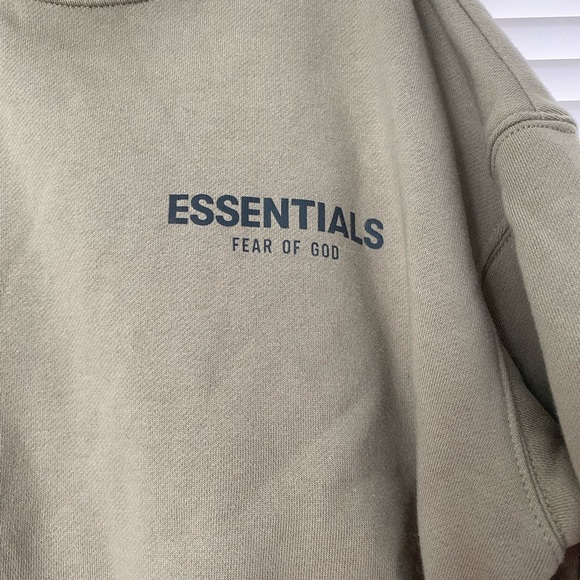 Essentials Fear of God, Kids Funnel Neck Sweatshirt. Boys size 8 - Picture 2 of 6